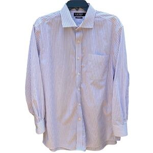 Lauren Ralph Lauren Slim Fit Stretch Non Iron Dress Shirt Men's 16.5 32/33